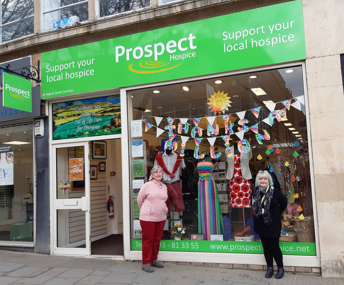 Prospect Hospice charity shops to open on Sundays and Bank Holiday